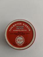 Inkt lint blikje, Diversen, Typemachines, Ophalen of Verzenden, Gebruikt