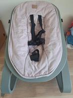 Kidsmill new born zitje + wipstoel. Groen met oud roze, Kinderen en Baby's, Wipstoeltjes, Ophalen, Gebruikt, Overige merken