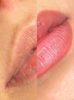 PMU lips LIP BLUSH & FULL LIPS permanente make up, Ophalen of Verzenden, Zo goed als nieuw, Lippen