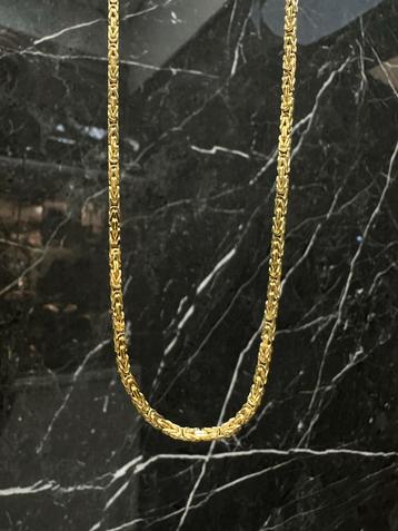 14k Gouden Koningsketting 65cm - Nieuw! beschikbaar voor biedingen