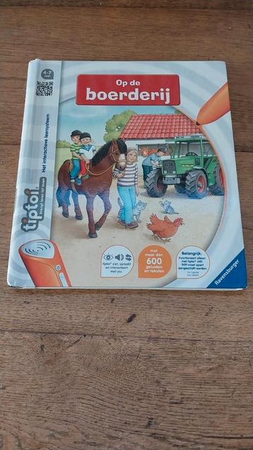 Tip toi boek op de boerderij  beschikbaar voor biedingen
