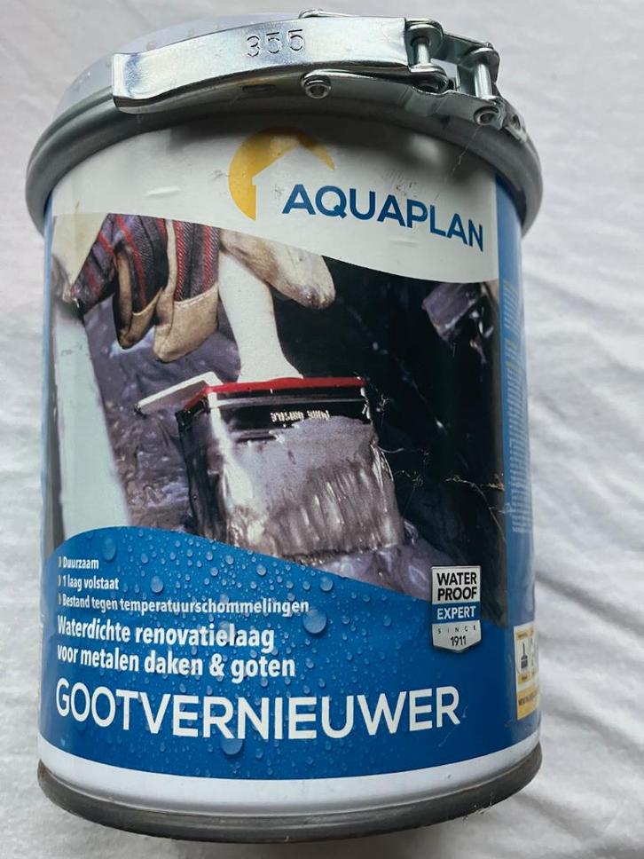 Aquaplan Gootvernieuwer Zelfnivellerende renovatielaag NIEUW, Doe-het-zelf en Verbouw, Verf, Beits en Lak, Nieuw, Lak, Minder dan 5 liter