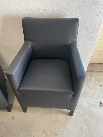 Grijze Fauteuils - Set van 3 Stoelen beschikbaar voor biedingen