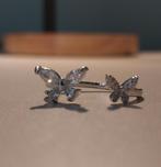 Zilveren Ring met Vlinders, Sieraden, Tassen en Uiterlijk, Ringen, Overige materialen, Ophalen of Verzenden, Zo goed als nieuw