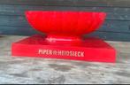 Piper-Heidsieck champagnekoeler, Ophalen of Verzenden, Zo goed als nieuw, Rechthoekig, Glas