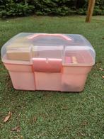 Paardrij poetskoffer met spullen, Ophalen of Verzenden, Gebruikt, Overige soorten