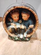 Ot en Sien in een Ton - Decoratief Beeld, Antiek en Kunst, Ophalen of Verzenden