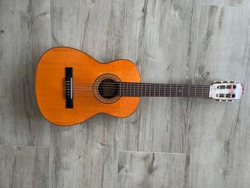 Spaanse  gitaar Vincencio Saez 1982 met hoes Made in Spain beschikbaar voor biedingen