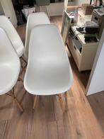 4 In perfecte staat eetstoelen, Huis en Inrichting, Stoelen, Wit, Zo goed als nieuw, Vier, Modern