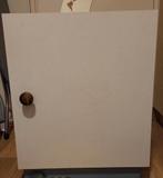 2 witte formica kastjes, Huis en Inrichting, Kasten | Overige, Ophalen, Gebruikt