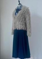 IRO by Payw M38 twv1.795,- nieuwe bont jas 100% lamb fur., Kleding | Dames, Jassen | Winter, Maat 38/40 (M), Beige, Nieuw, Ophalen of Verzenden