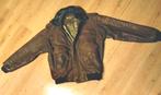 Zeer fraai vintage leren Pall Mall piloten jack!, Kleding | Heren, Grote Maten, Bruin, Pall Mall PME Legend, Ophalen of Verzenden