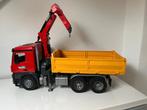 Bruder kiepwagen, Kinderen en Baby's, Speelgoed | Speelgoedvoertuigen, Ophalen, Zo goed als nieuw