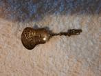 oud zilveren versierd lepeltje, begin 1900, Antiek en Kunst, Ophalen of Verzenden