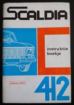 Scaldia 412 instructieboekje, Verzenden