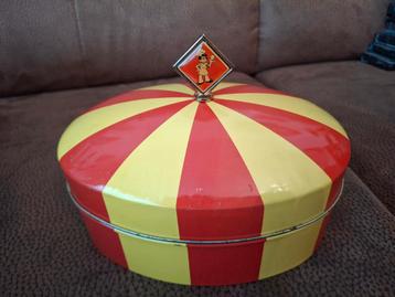 Vintage Bolletje Blik - Klein en Charmant beschikbaar voor biedingen