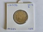 2-euromunt Duitsland (D) F 2014 Herdenking LX-G97, Ophalen of Verzenden, Duitsland, 2 euro, Losse munt