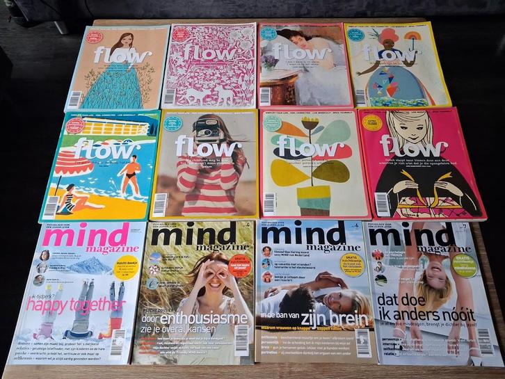 4x Mind , 8x Flow en winter-editie Libelle Balance, Boeken, Tijdschriften en Kranten, Gelezen, Damesbladen, Ophalen