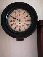 Antieke schoolklok, Antiek en Kunst, Antiek | Klokken, Ophalen of Verzenden