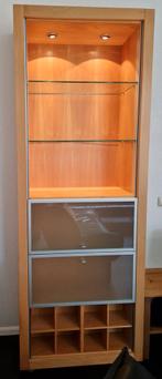 Licht beuken Xelo kast, Ophalen, Zo goed als nieuw, 25 tot 50 cm, 200 cm of meer