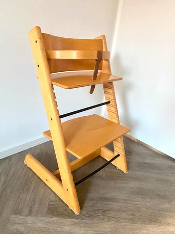 Natuurlijk Houten Meegroeistoel - Stokke Tripp Trapp beschikbaar voor biedingen