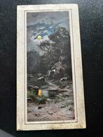 Kleine prentje 15x8cm, Gebruikt, Verzenden, Gebouw, Voor 1940
