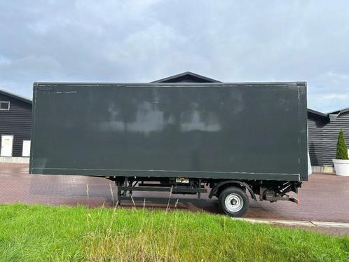 SAXAS be oplegger 8.9 ton met laadklep 1500 kg breed 243.5 c, Auto's, Vrachtwagens, Bedrijf, Te koop, Aanhangers en Opleggers