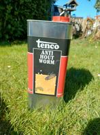 Blik ant-houtworm, Minder dan 5 liter, Ophalen of Verzenden, Zo goed als nieuw, Verf