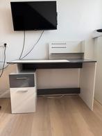 Gebruikt Bureau met Opbergruimte, Huis en Inrichting, Bureaus, Ophalen, Gebruikt, Bureau