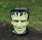 Frankenstein Hoofd Vaasje Beeldje Head Vase Halloween Horror, Ophalen of Verzenden, Nieuw, Fantasy