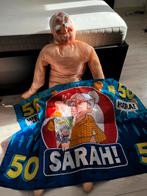 Sarah Pakket - Pop, Masker, Vlaggen, Hobby en Vrije tijd, Ophalen of Verzenden, Gebruikt, Feestartikel, Abraham of Sarah