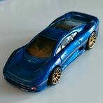 1992 Jaguar XJ220 blauw Hot Wheels, Ophalen of Verzenden, Zo goed als nieuw