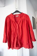 Rode blouse met details Harper & Yve maat M, Maat 38/40 (M), Verzenden, Harper & Yve, Gedragen