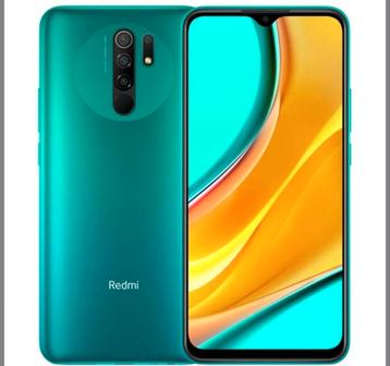 Redmi 9 NFC Oceaan Groen + Cover beschikbaar voor biedingen