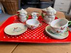 Antiek kinder servies, Ophalen