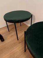 Groene Velvet Bijzettafeltjes - Set van 2, Ophalen, Gebruikt, IJzer