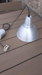 Hanglamp van metaal, Ophalen of Verzenden, Gebruikt, Metaal, Minder dan 50 cm