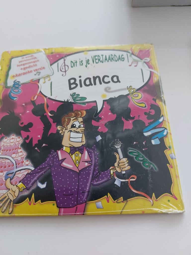 Cd dit is je verjaardag Bianca, Ophalen of Verzenden, Nieuw in verpakking, Overige genres