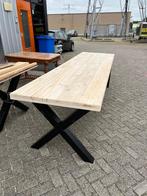 Tafel steigerhout  198 bij 98cm nieuw, 50 tot 100 cm, Nieuw, 150 tot 200 cm, Rechthoekig