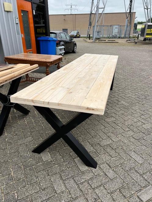 Tafel steigerhout  198 bij 98cm nieuw, Huis en Inrichting, Tafels | Eettafels, Nieuw, 50 tot 100 cm, 150 tot 200 cm, Vier personen