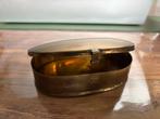 Vintage - Antieke Tabaksdoos van Koper, Antiek en Kunst, Ophalen of Verzenden, Koper