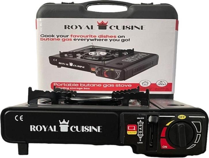 Draagbaar Camping Kookstel 1-Pits Gasfornuis Gaspit Kampeer, Caravans en Kamperen, Kampeeraccessoires, Nieuw, Ophalen of Verzenden