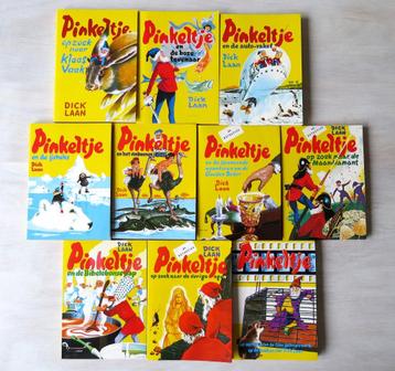 10x Pinkeltje, Dick Laan, paperback beschikbaar voor biedingen