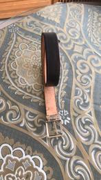 Riem lederen Made in Italy, Ophalen of Verzenden, Zo goed als nieuw, Zwart, 100 cm of meer