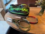 Wilson tennistas met 4 Wilson rackets – complete set, Ophalen, Gebruikt, L5, Wilson