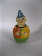 Zeldzame antieke Roly Poly van papier maché 1920 Schoenhut, Ophalen of Verzenden