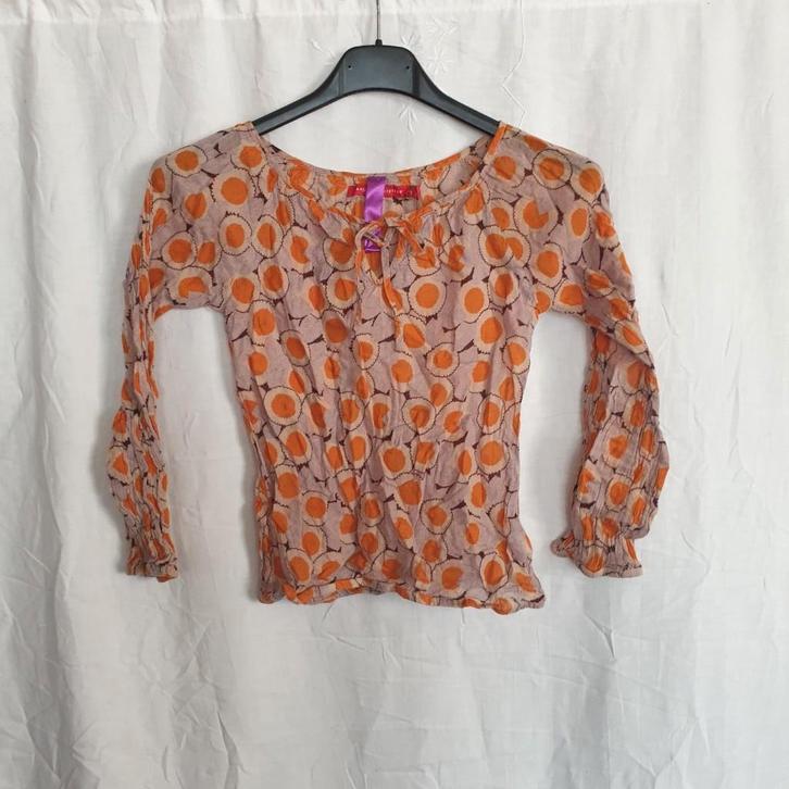 leuk meiden shirtje. Mt 110/116. Merk bengh per principesse, Kinderen en Baby's, Kinderkleding | Maat 110, Zo goed als nieuw, Meisje