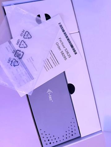 i-tec dual display 4K/5K 60Hz usb-c dock beschikbaar voor biedingen