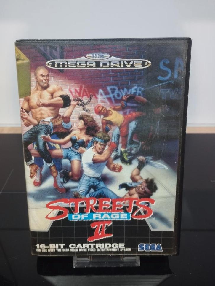 Streets of Rage 2 - Sega Mega Drive, Spelcomputers en Games, Games | Sega, Gebruikt, Mega Drive, Vechten, 2 spelers, Vanaf 3 jaar