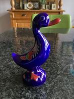 Goebel, beeldje, eend, blauw, West Germany, vintage, 1971, Ophalen